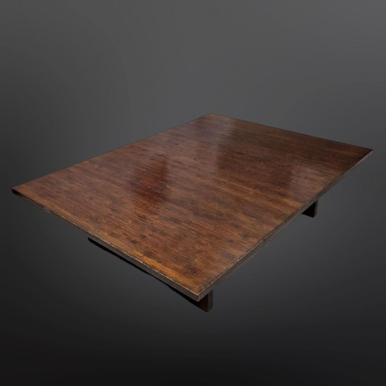 Image 1 of Bamboo Coffee Table Axel Vervoordt, Belgium 1980S