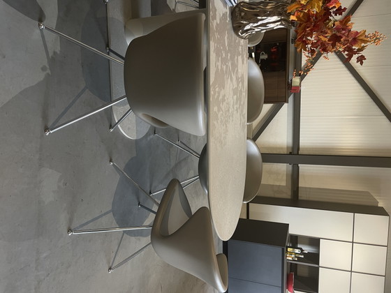 Image 1 of Metaform Orfis plat ovalen keramieken tafel 280x100x75cm