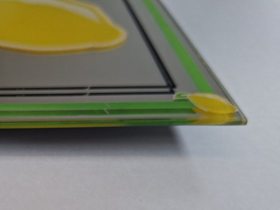 Image 1 of Paire de miroirs LEMON SODA vintage extrêmement rares – Pop Art original des années 1970