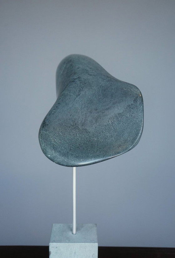 Image 1 of Granite Stone Abstract Organic Sculpture. 