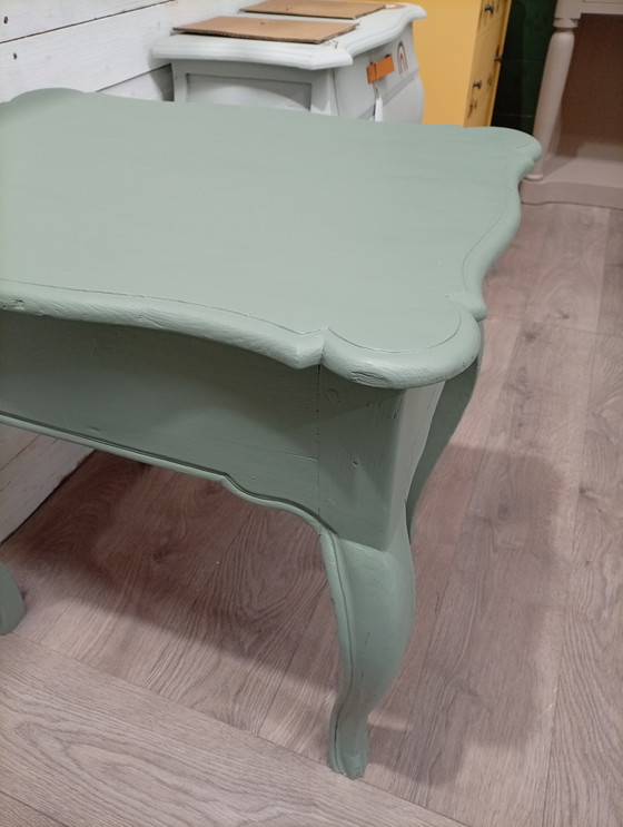 Image 1 of Vintage tafeltje met lade