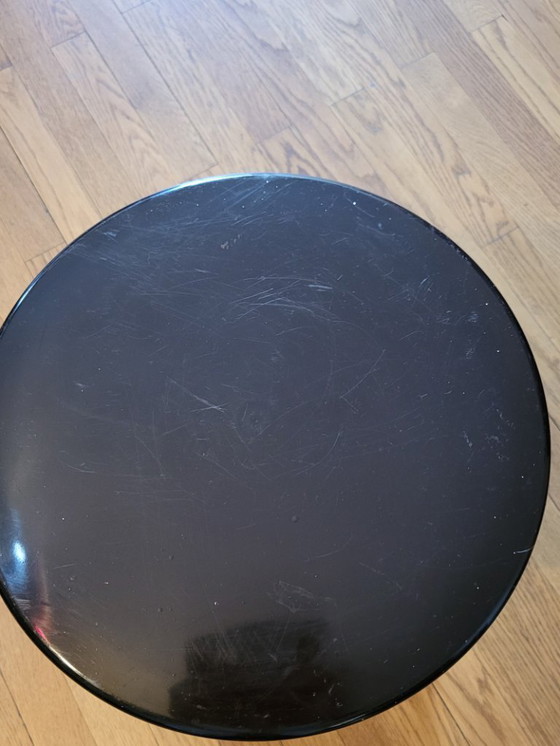 Image 1 of Tisch und Hocker Set "Tam Tam " Stamp Nurieux von Henry Massonnet Frankreich 1970