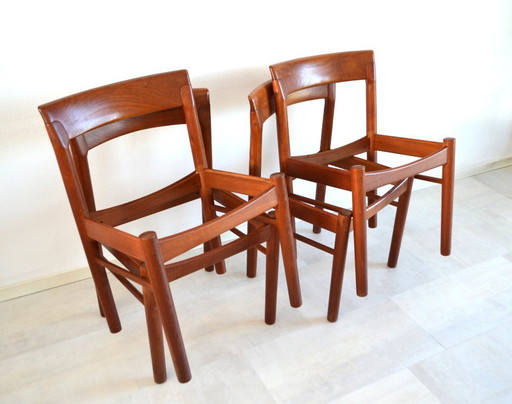 4 x Sedie da pranzo Vintage Bramin Design Danese