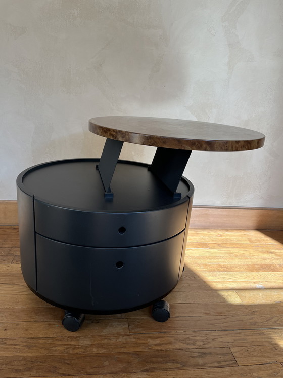 Image 1 of 2x Round Night Table Mobil Girgi