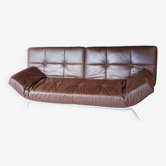 Image 1 of Lederen Loungebank / Daybed