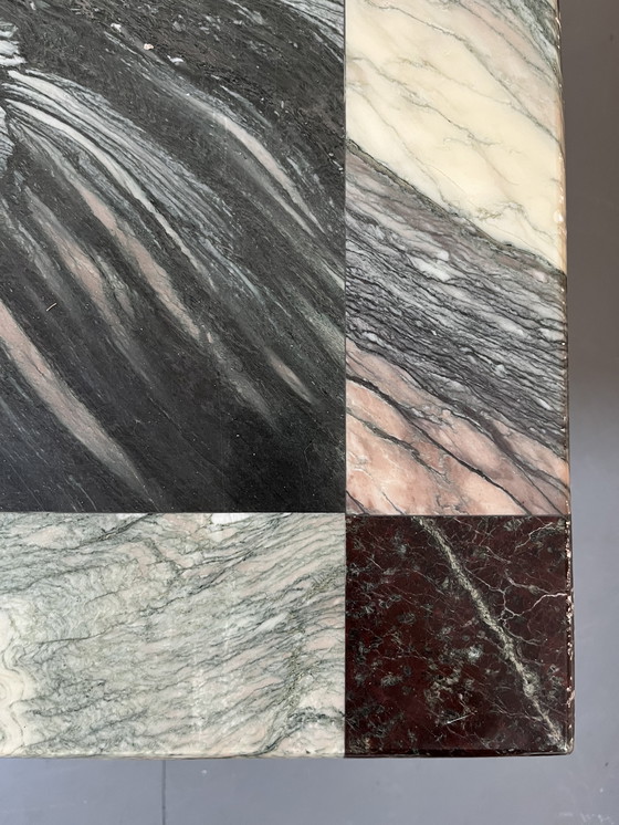 Image 1 of Mesa de centro rectangular de mármol 70s