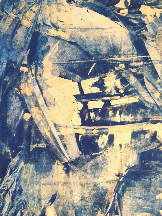 Jürgen Angeler - Golden 3D Wings – Paintings & Drawings, Canvas, Abstract (photo 3 of 24)