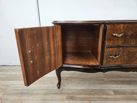 Toeletta in radica di noce Chippendale, 1940 – Console, Legno (photo 12 of 19)