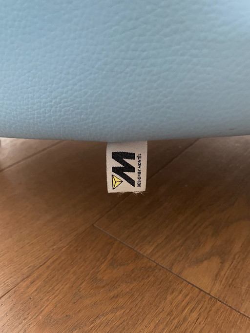 2 Montel-Sessel, Farbe Eisblau