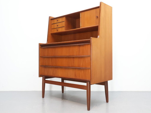 Secreter danés vintage de teca