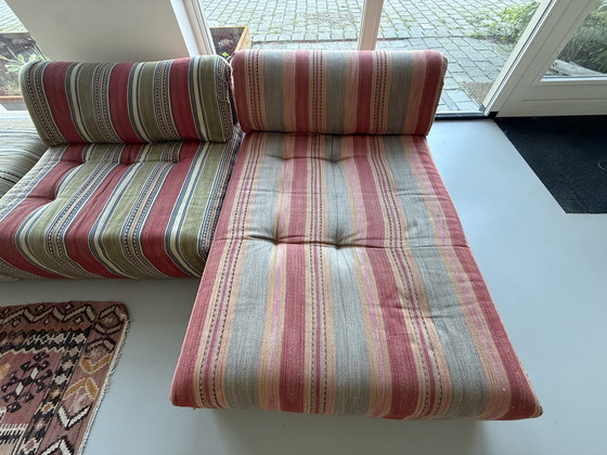 Image 1 of Vintage Roche Bobois Voyage Immobile modulaire bank 5 stuks