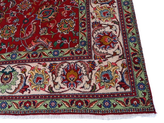 Image 1 of XL-Tabriz - 395 x 302 cm - Laine sur coton - Noué à la main