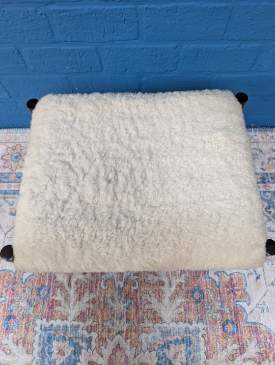 Image 1 of Vintage kaptafel met kruk, Melvin Mikkelsen Møbler, Denemarken, jaren 60