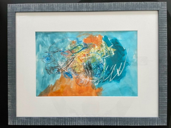 Image 1 of Heidi Feijen – ‘Ben’, gemengde techniek portret (59x76cm)