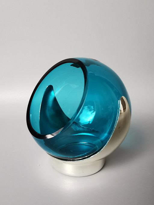 Quist retro spage age globe ashtray pin tray bowl with label