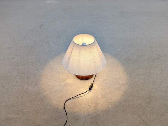 Image 1 of Midcentury teak table lamp Domus Danish Design 1960s table lamp