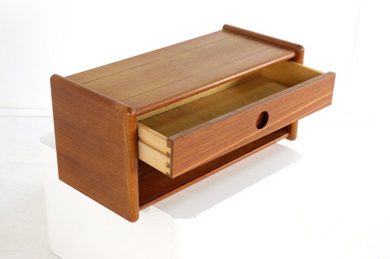 Image 1 of Kai Kristiansen for Vildbjerg mobelfabrik floating wall cabinet vintage Danish