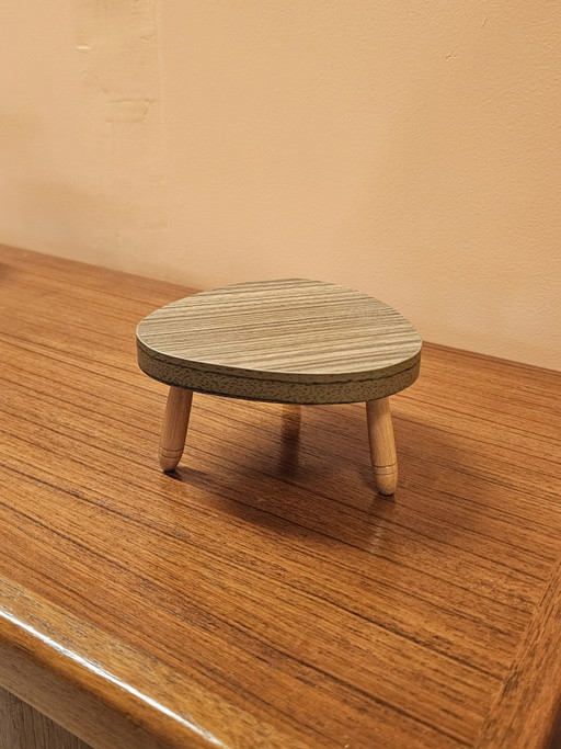Mini Vintage Plantentafeltje Tafeltje Bijzettafeltje Tafel 