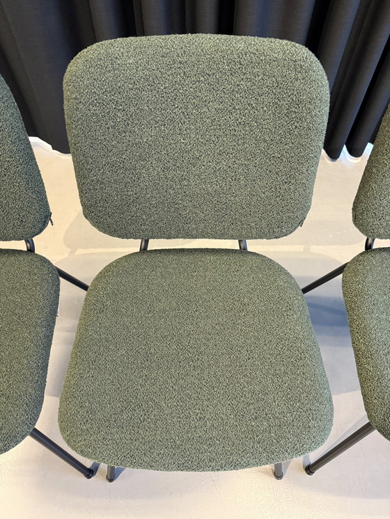 Image 1 of 4X Gijs Van Der Sluis Esszimmerstuhl Nr. 14 - Design In Box