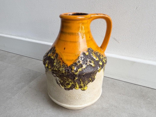 1x Vintage Dümler & Breiden Fat Lava Vase – vazen, Ceramic (photo 2 of 7)