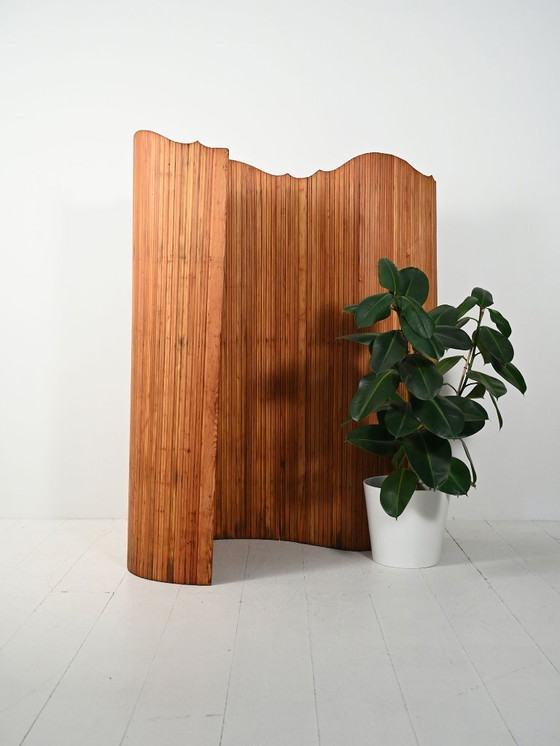 Image 1 of 1940s roll-up screen by Jomain Baumann