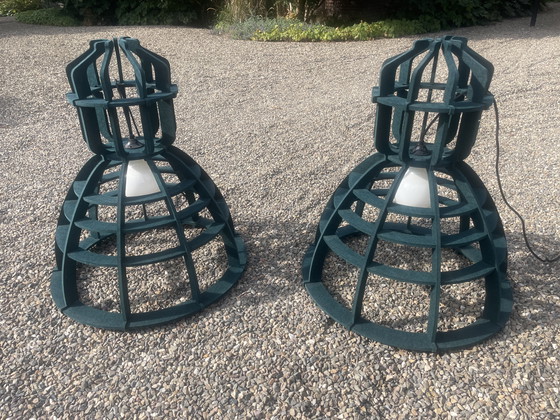 Image 1 of 2x Lampada a sospensione No. 19 XL Pet Felt di Het Lichtlab