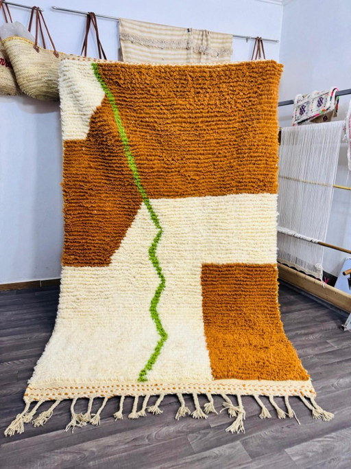 Luxe handgemaakt vloerkleed 250cm x 150cm