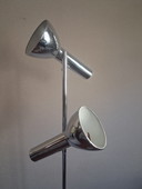 Vintage Space Age Vloerlamp | Jaren 70 Chroom | Cosack Leuchten
