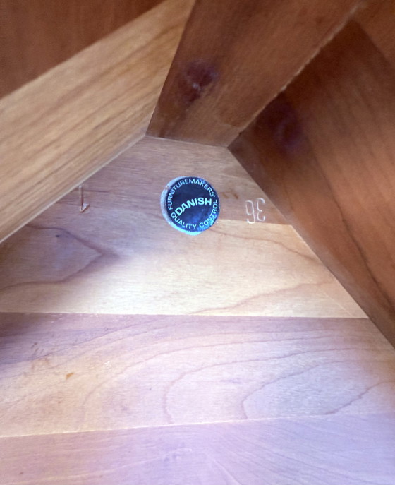 Image 1 of Tavolo da pranzo danese esagonale vintage, Dyrlund anni '70