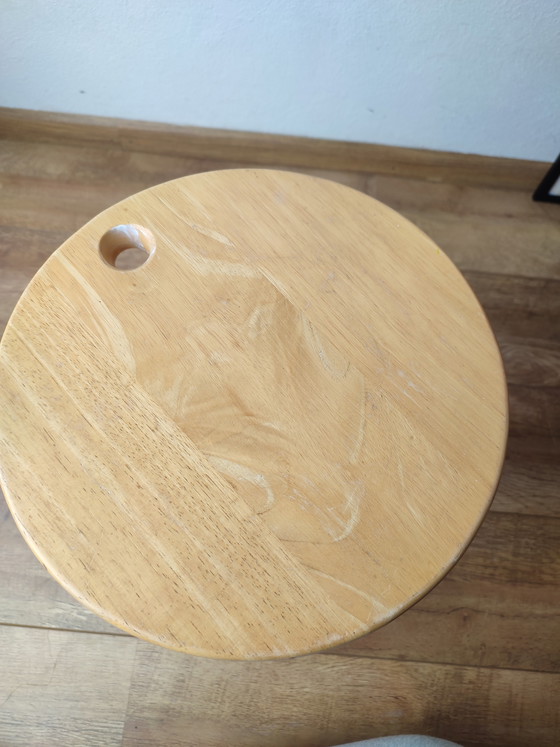 Image 1 of Stool Suzy Adrian Reed wood foldable and wall-mountable 2 x Princess Design '80