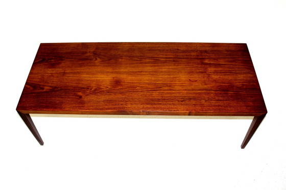 Rosewood Coffee Table by Severin Hansen, Denmark, 1960s, Haslev, Scandinavian (photo 2 of 4)