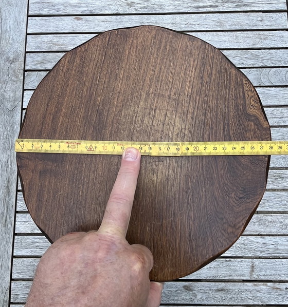 Image 1 of Sgabello brutalista francese a forma di carota d'uva, 1950 ca.