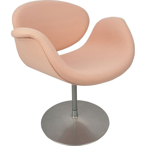 Image 1 of Vintage Tulip wollen fauteuil van Pierre Paulin voor Artifort, jaren '80