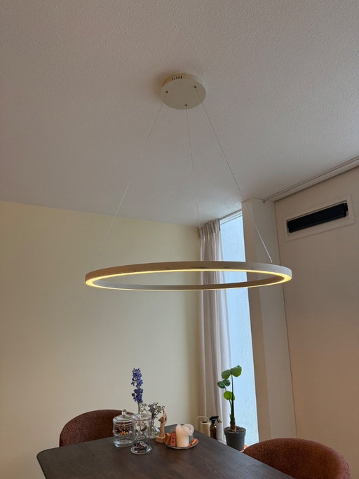Qazqa lamp rond design beige