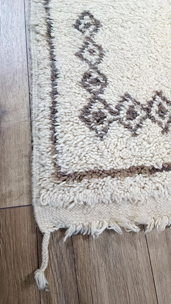 Image 1 of Berberteppich Schurwolle Marokkanischer Teppich - 230 x 135 cm 300 x 200 m Typ B21.6