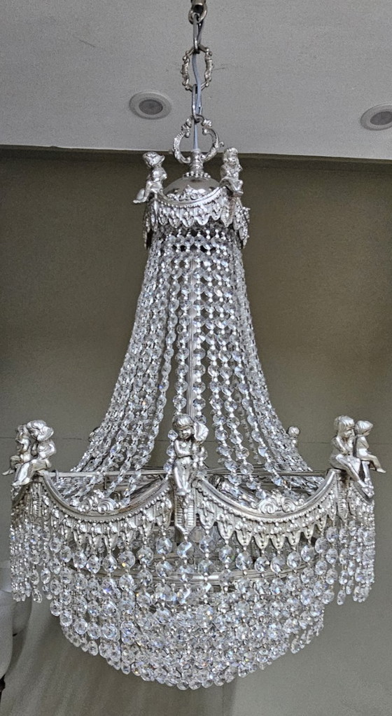 Lampadario – Crystal, Brass (photo 13 of 13)