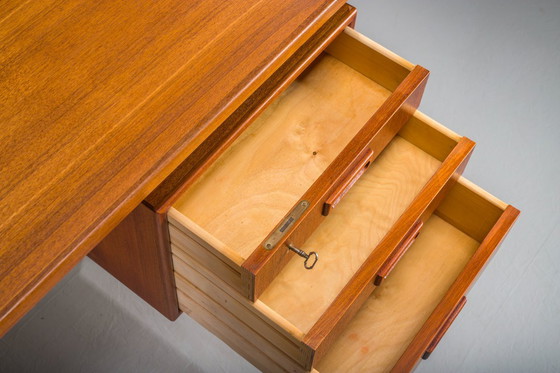 Image 1 of Modern Danish Teak Desk, 1950s