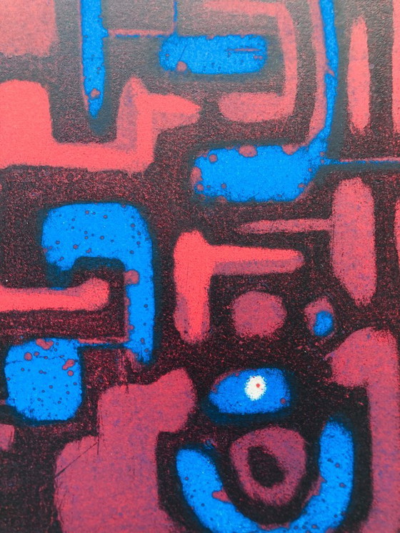 Image 1 of Wim Motz - Litografía de época - 1957