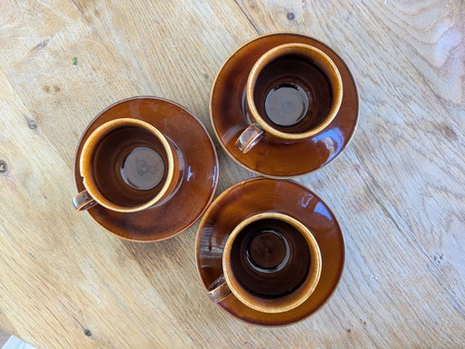 3x Colpritz DDR Espresso Kopjes