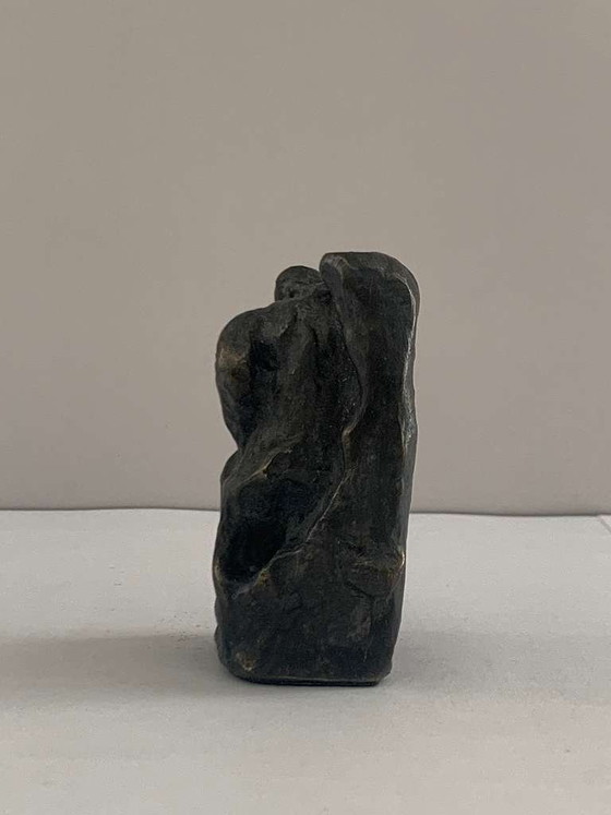 Image 1 of Alfred Hrdlicka - Study for Anthropos, 1981, fully sculpted tin casting, numbered with artist's signature and foundry stamp