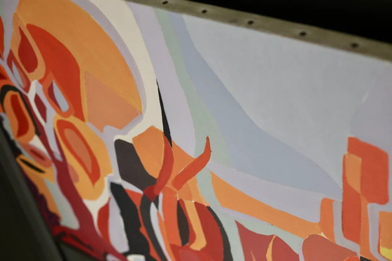 Image 1 of Psychedelic Canvas, Painting, 70's