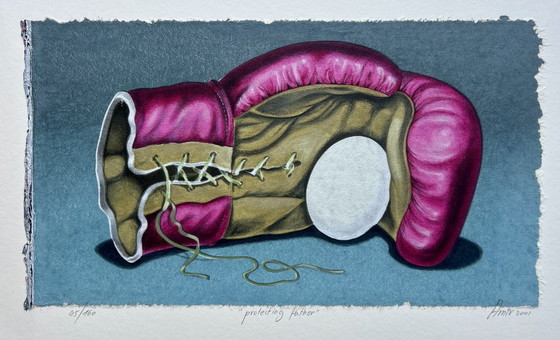 Image 1 of Serigrafia Sharon Amir - Proteggere il padre