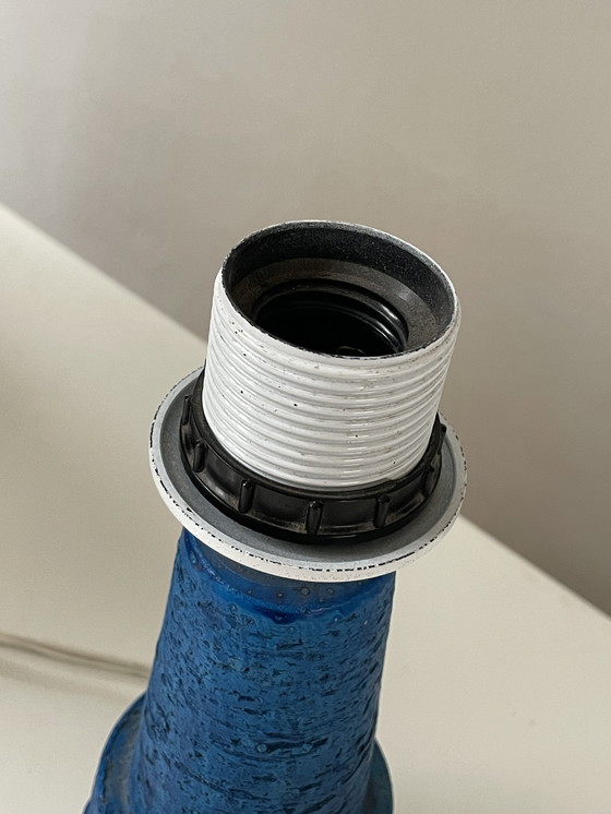 Image 1 of Lampada da tavolo/base per lampada in ceramica lavata vintage