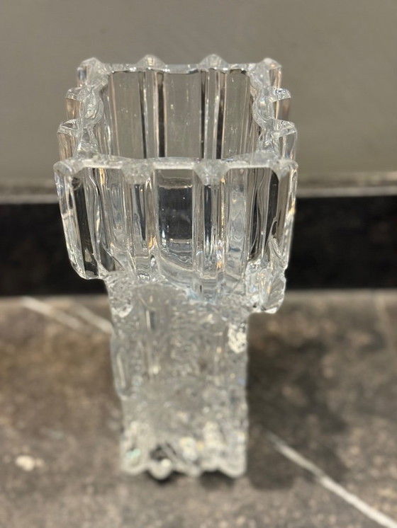 Image 1 of Vintage Nachtmann Bavaria kristallen ijsblok vaas