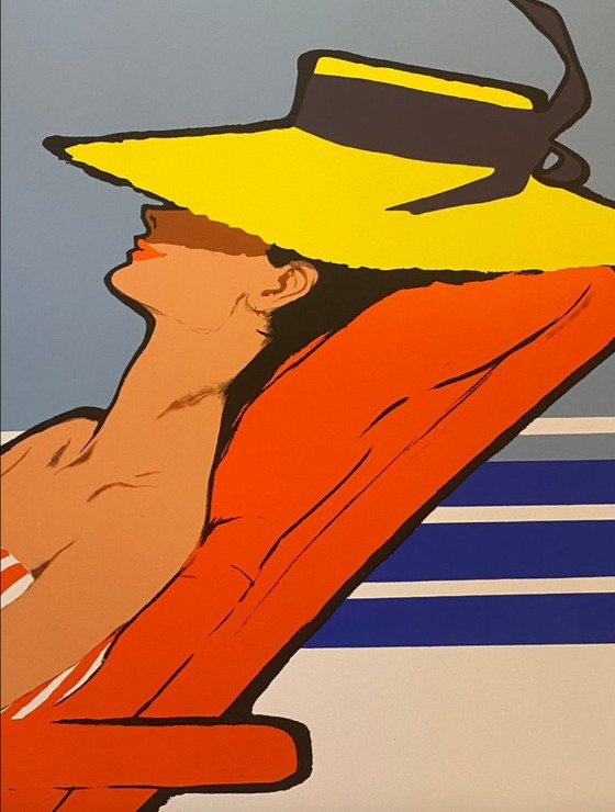 René Gruau – Relax Chargeur Reunis Druckgrafik – Kunstdrucke, Paper (photo 3 of 10)