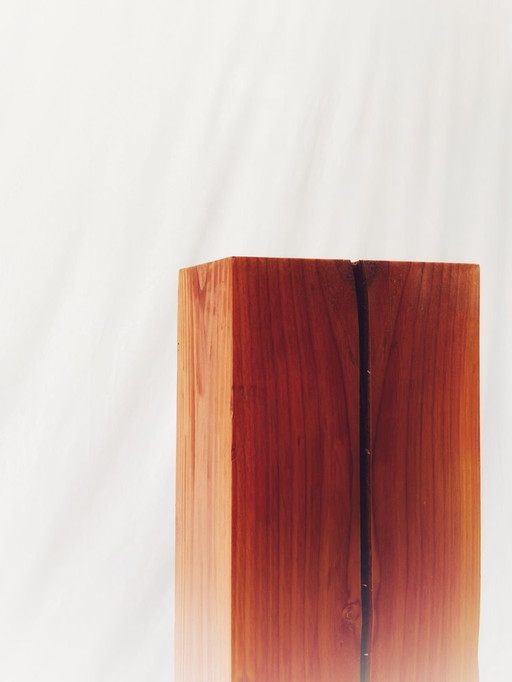 Pedestal in Wood