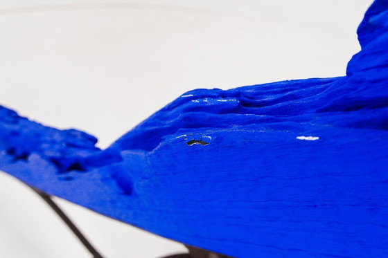 Image 1 of Handcrafted Ultramarine Sculpture by Bruno Helgen, Bali, 2000s