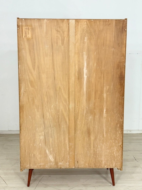 Image 1 of Armadio vintage a due ante, mobiletto in legno, armadio da camera da letto