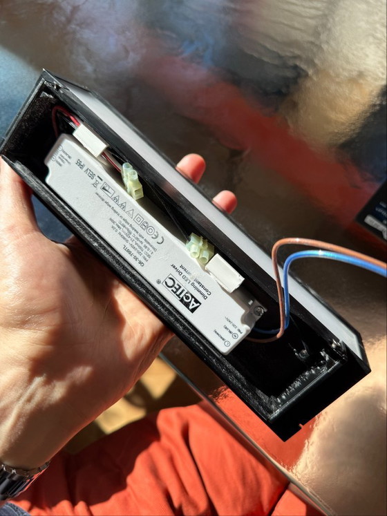 Image 1 of Applique murale Nemo Lighting ZENA noire L26 2700K 3000lm 30W