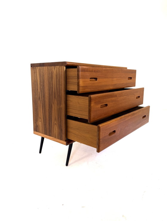 Image 1 of Cassettiera vintage XL in teak, Dyrlund '80